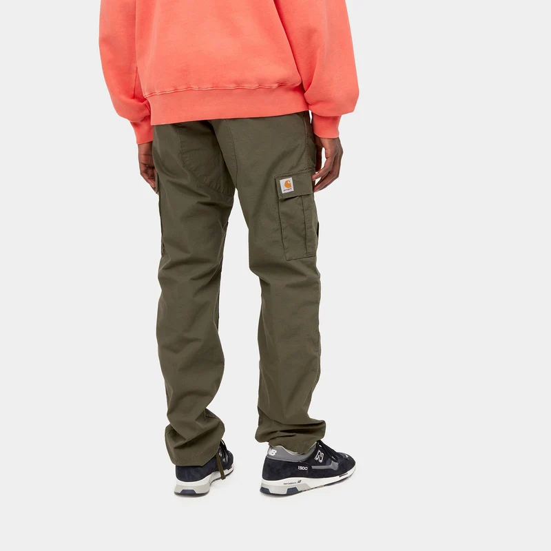Carhartt WIP Herren-Luftfahrthose – Cypress Rinsed