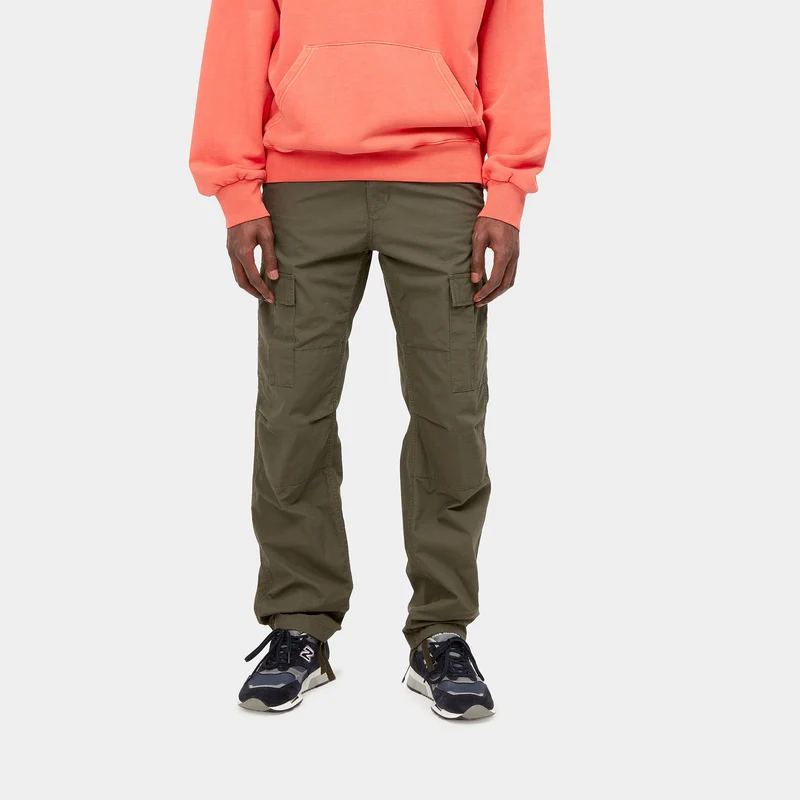 Carhartt WIP Herren-Luftfahrthose – Cypress Rinsed