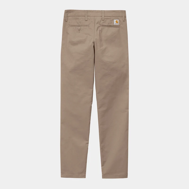 Carhartt WIP Herren-Sid-Hose – Leder gespült