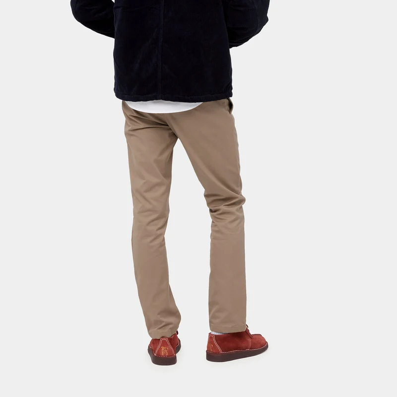 Carhartt WIP Herren-Sid-Hose – Leder gespült