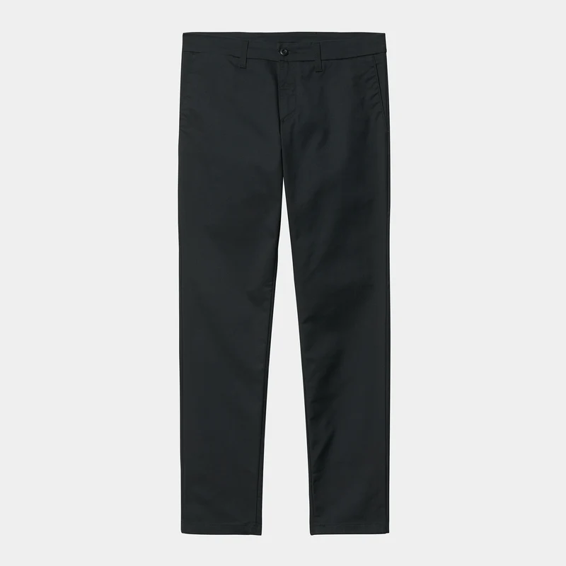 Carhartt WIP Herren-Sid-Hose – Schwarz gespült