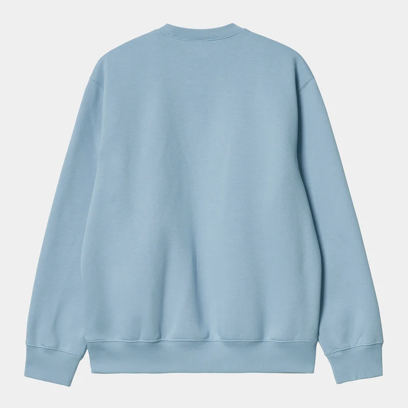 Carhartt WIP Herren Carhartt WIP Sweat-Top – Frosted Blue / Gulf