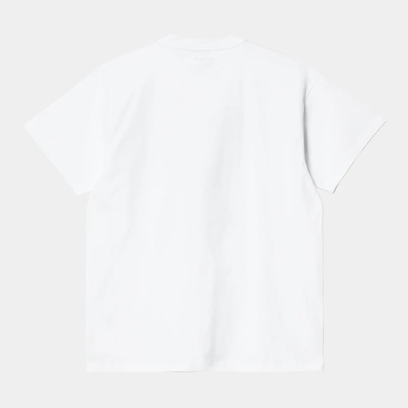 Carhartt WIP Herren CRHT Ducks Kurzarm-T-Shirt – Weiß