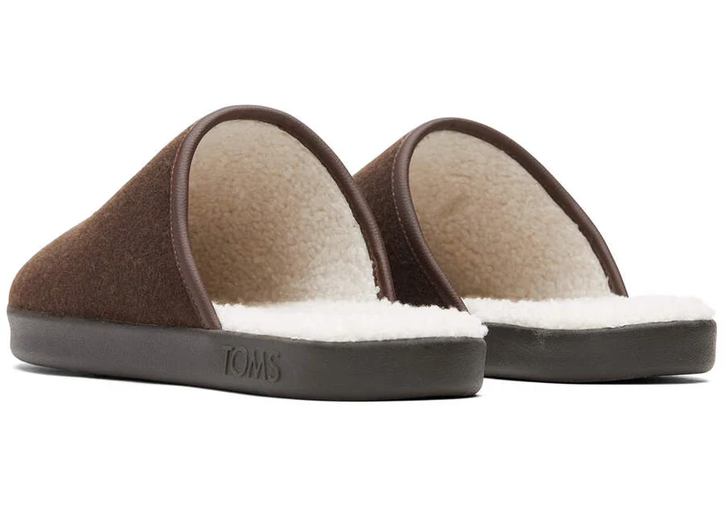 TOMS Herren Harbor Repreve Slipper – Schokoladenbraun