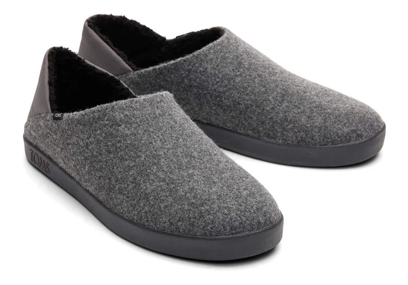 TOMS Herren Ezra Repreve Slipper – Rauchgrau
