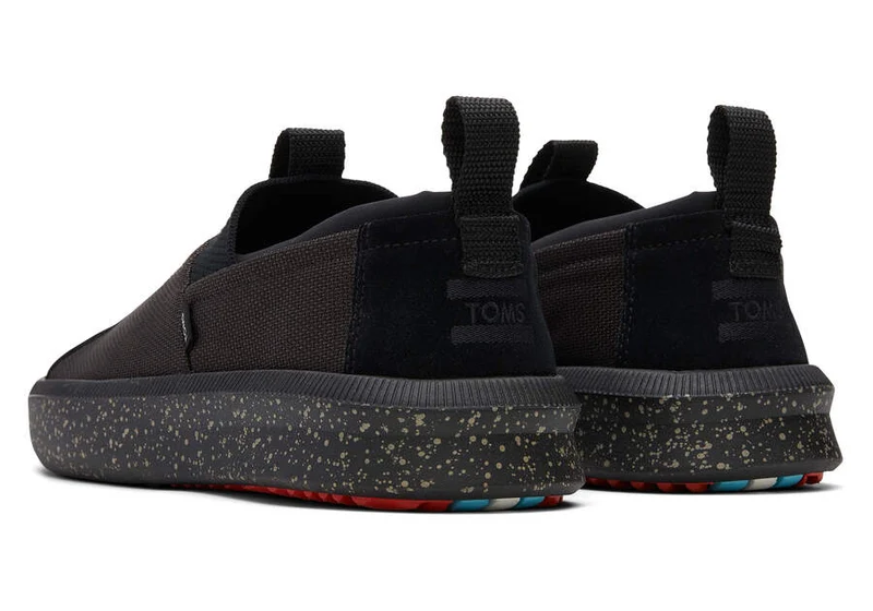 TOMS Alpargata Rover wasserabweisender Herren-Trainer – Schwarz