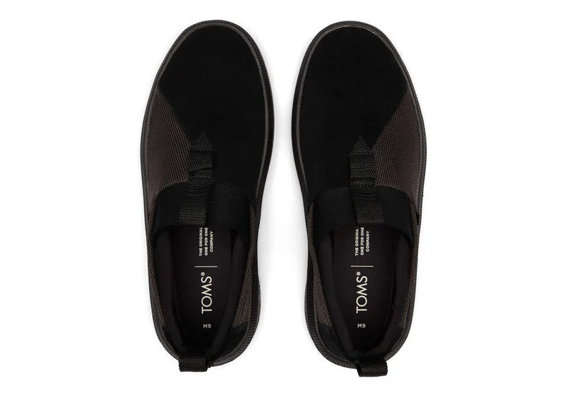 TOMS Alpargata Rover wasserabweisender Herren-Trainer – Schwarz