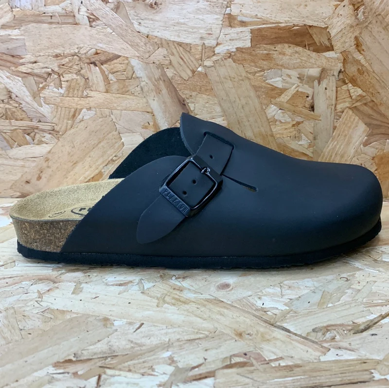 Plakton Damen Gibraltar Sprinter Lederclog – Schwarz