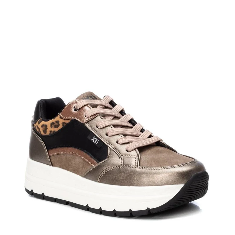 Xti Mode-Sneaker für Damen – Bronze