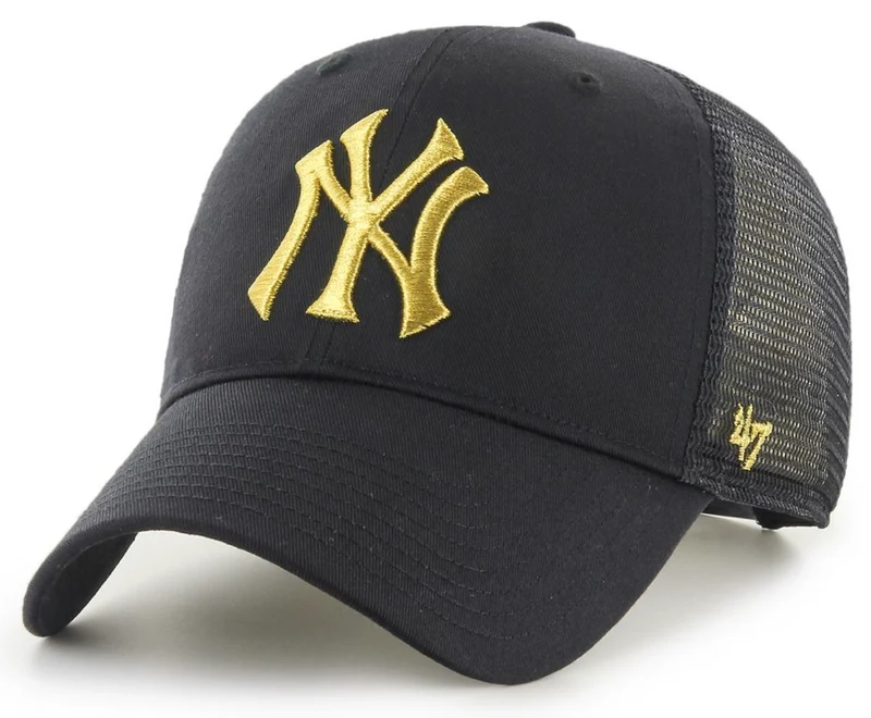 '47 Brand Unisex New York Yankees Trucker Cap – Schwarz / Gold