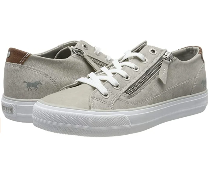 Mustang Modische Damen-Sneaker – Grau