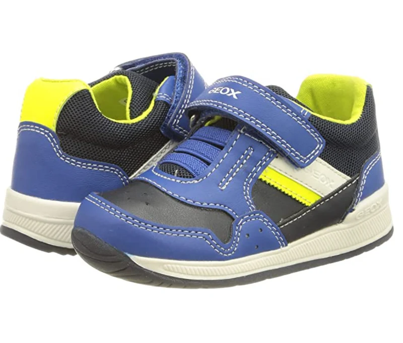 Geox Turnschuhe für Kleinkinder – Blau/Gelb