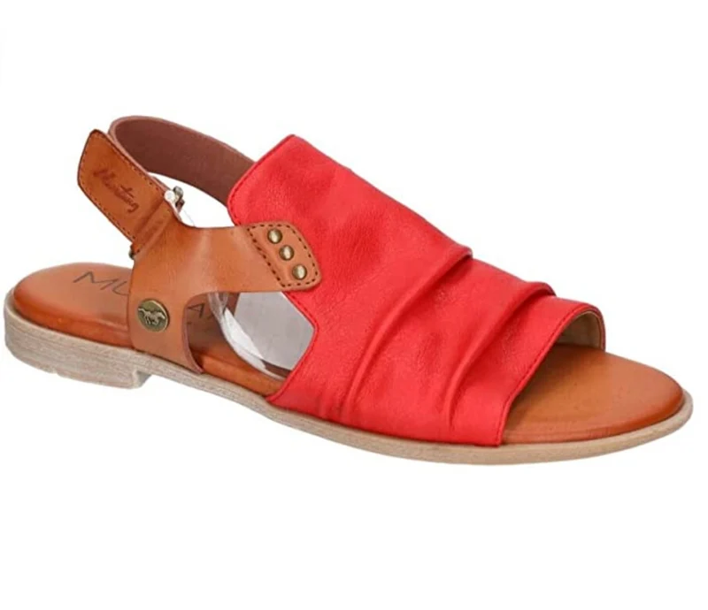 Mustang Damen-Sandalen – Rot