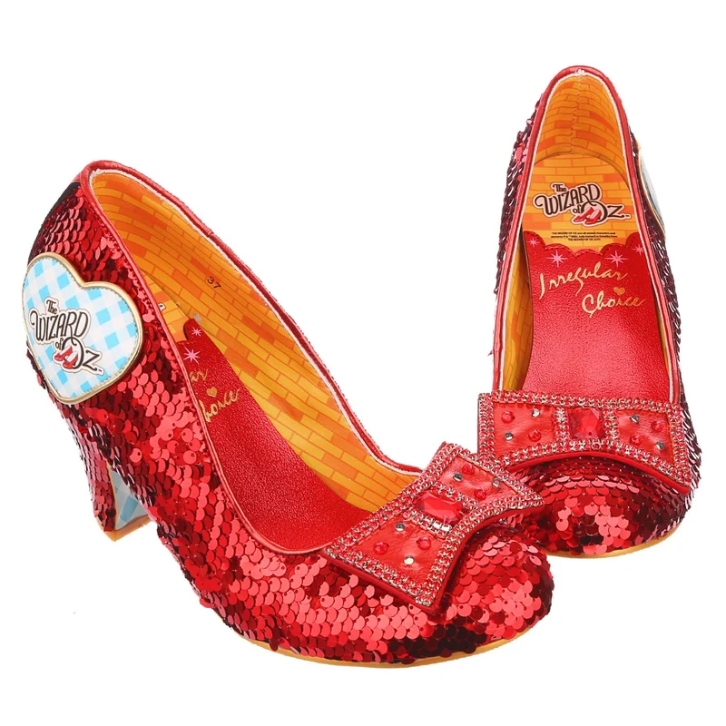 Irregular Choice Damen Think Of Home High Heel - Rot
