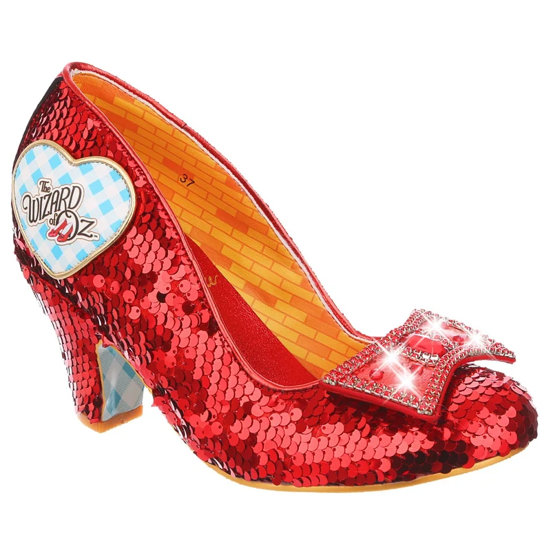 Irregular Choice Damen Think Of Home High Heel - Rot