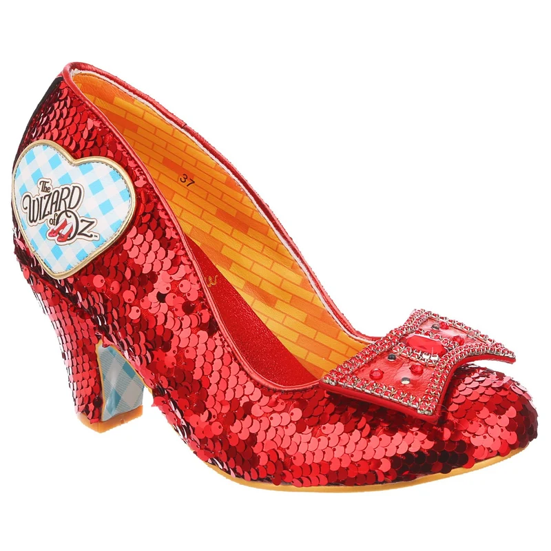 Irregular Choice Damen Think Of Home High Heel - Rot