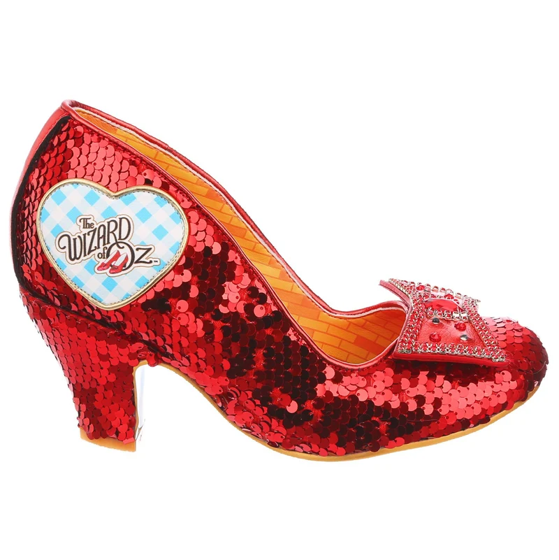 Irregular Choice Damen Think Of Home High Heel - Rot