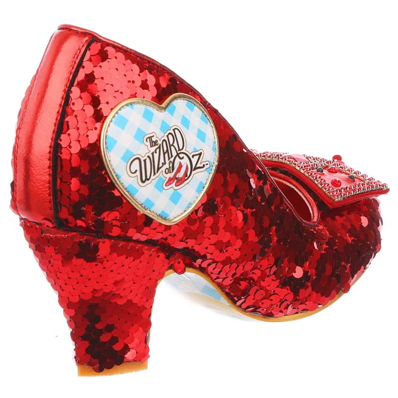 Irregular Choice Damen Think Of Home High Heel - Rot