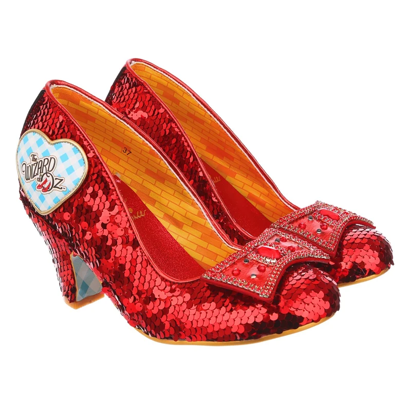 Irregular Choice Damen Think Of Home High Heel - Rot