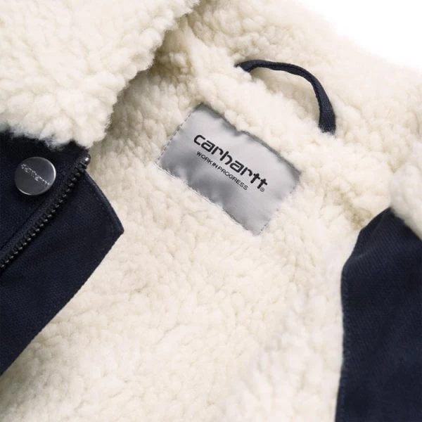Carhartt WIP Herrenjacke mit Fairmont-Futter – Dunkelblau