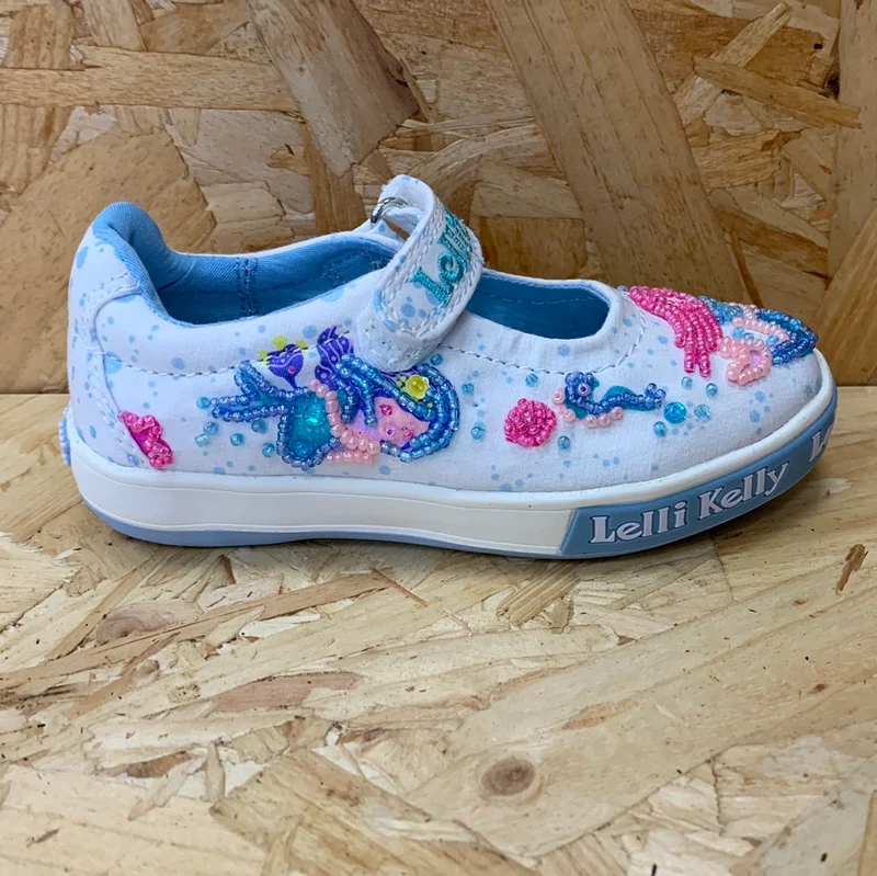 Lelli Kelly Adella-Schuh für Kinder – White Fantasy