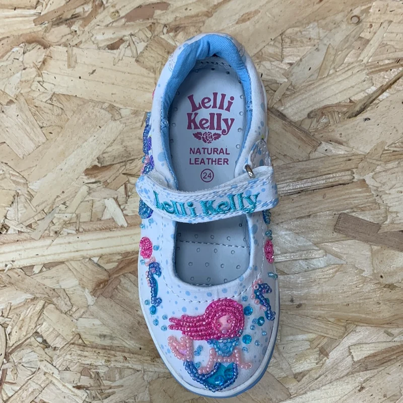 Lelli Kelly Adella-Schuh für Kinder – White Fantasy