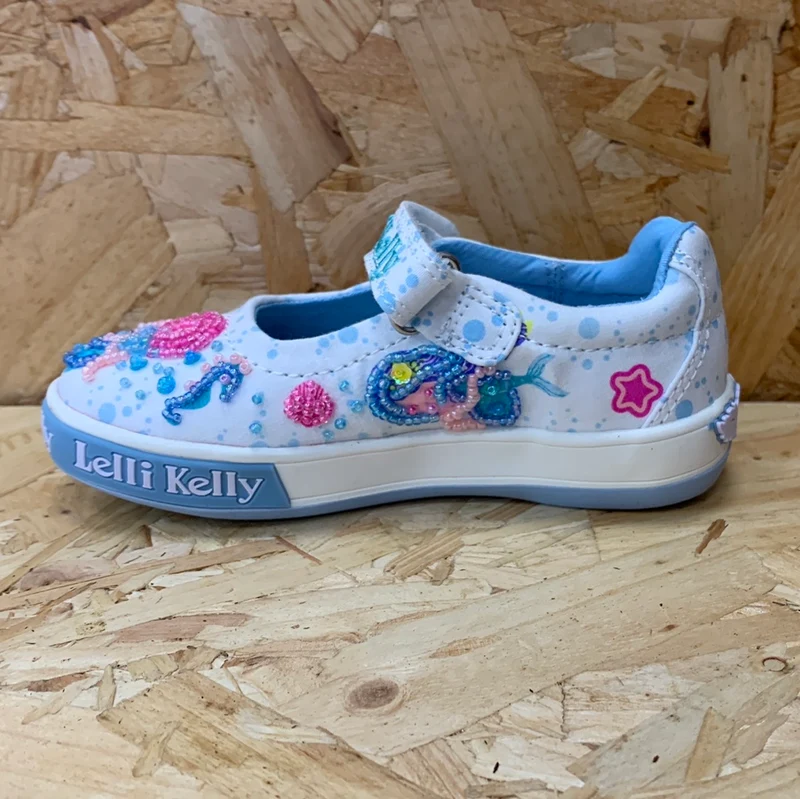 Lelli Kelly Adella-Schuh für Kinder – White Fantasy