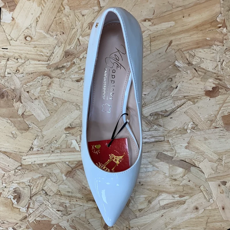 Kate Appleby Bamburgh High Heel für Damen – Baumwollweiß
