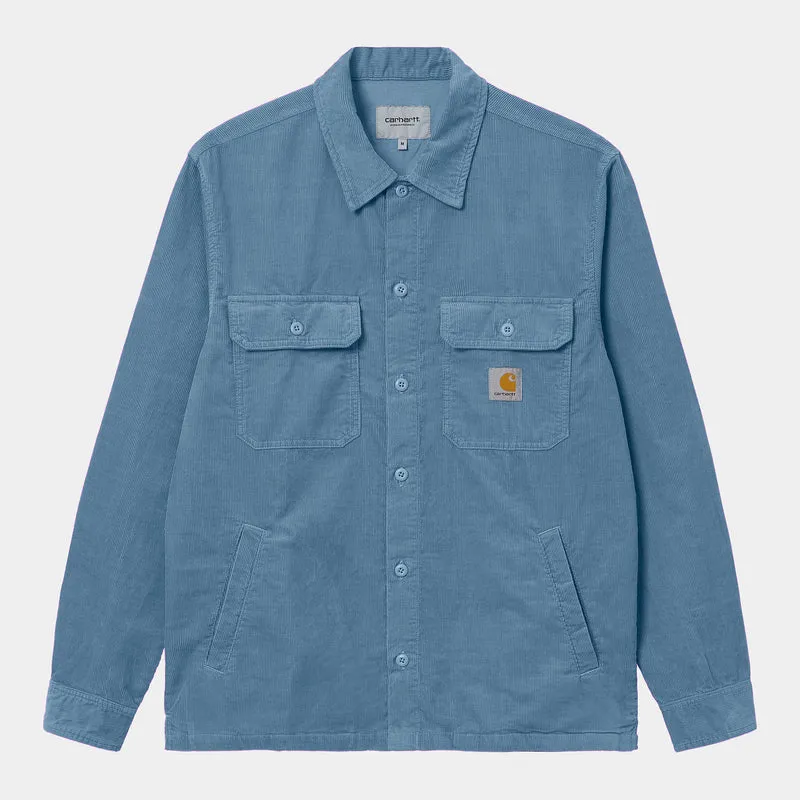 Carhartt WIP Dixon-Hemdjacke für Herren – mit Eiswasser gespült