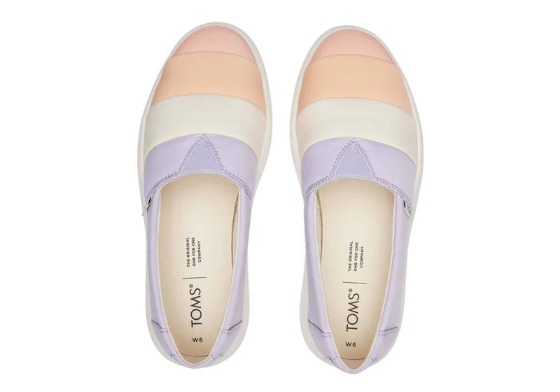 TOMS Damen Alpargata Mallow Puff Espadrille - Lavendel