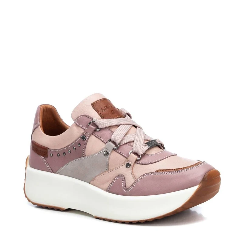 Carmela Mode-Sneaker aus Leder für Damen – Nude
