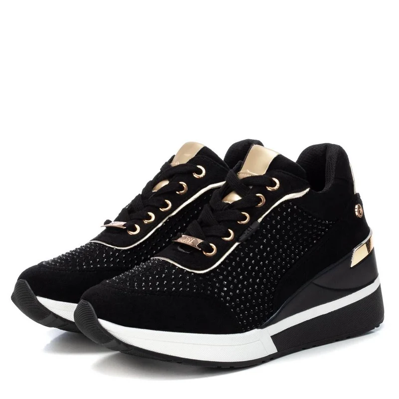 Xti Mode-Sneaker für Damen – Schwarz
