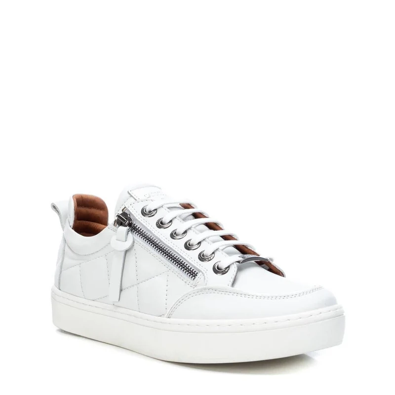Carmela Mode-Sneaker aus Leder für Damen – Weiß