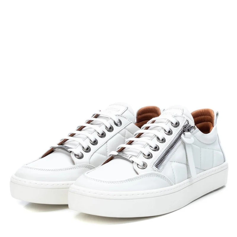 Carmela Mode-Sneaker aus Leder für Damen – Weiß