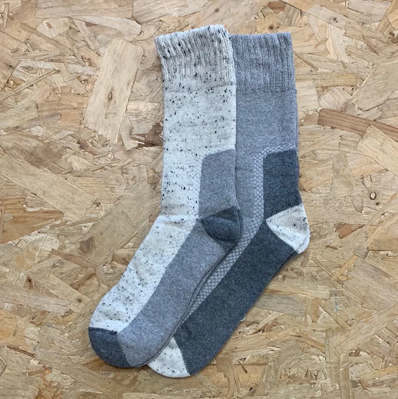 Bramble Damen Weekend Rambler Socken (2er-Pack) – Grau