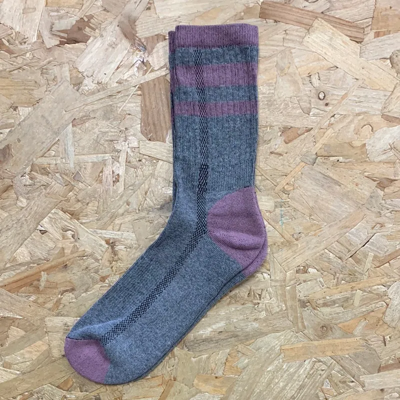 Bramble Leichte Wandersocken für Damen (3er-Pack) – Grau