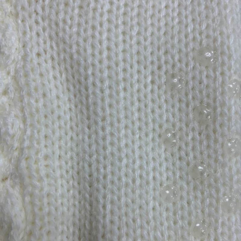 Bramble Gemütliche Popcorn-Slipper-Socke für Damen – Creme