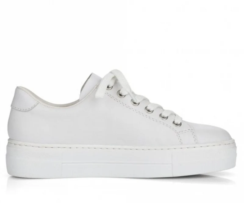 Rieker Modische Damen-Sneaker – Weiß