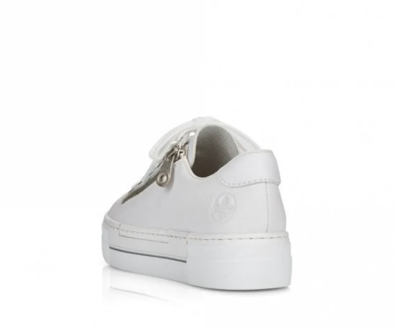 Rieker Modische Damen-Sneaker – Weiß