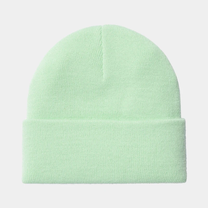 Carhartt WIP Unisex Chase Beanie – Pale Spearmint / Gold