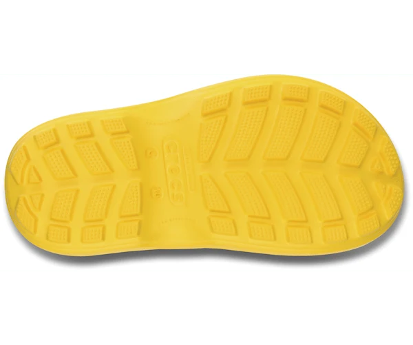 Crocs Klassische Handle It Regenstiefel für Kinder – Gelb