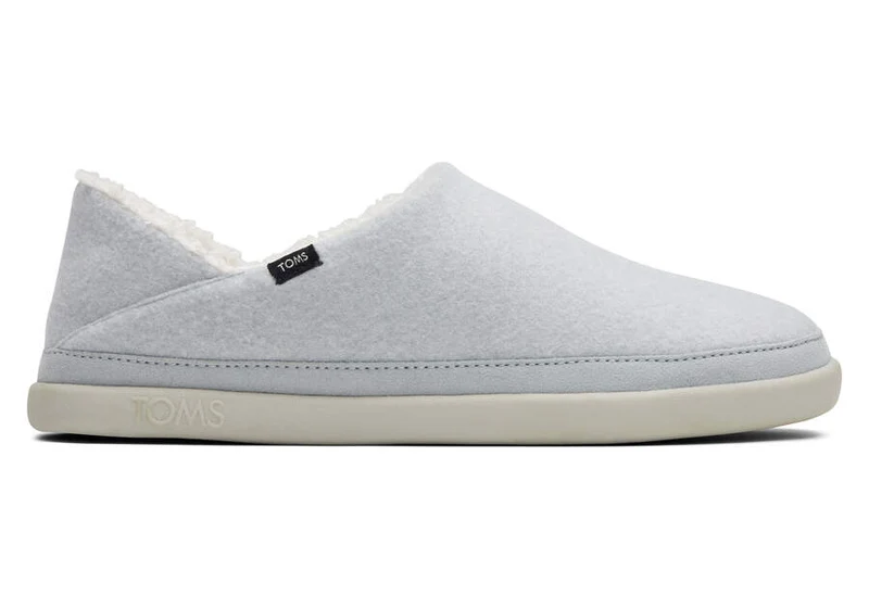 TOMS Damen Ezra Repreve Hausschuhe – Mittelgrau