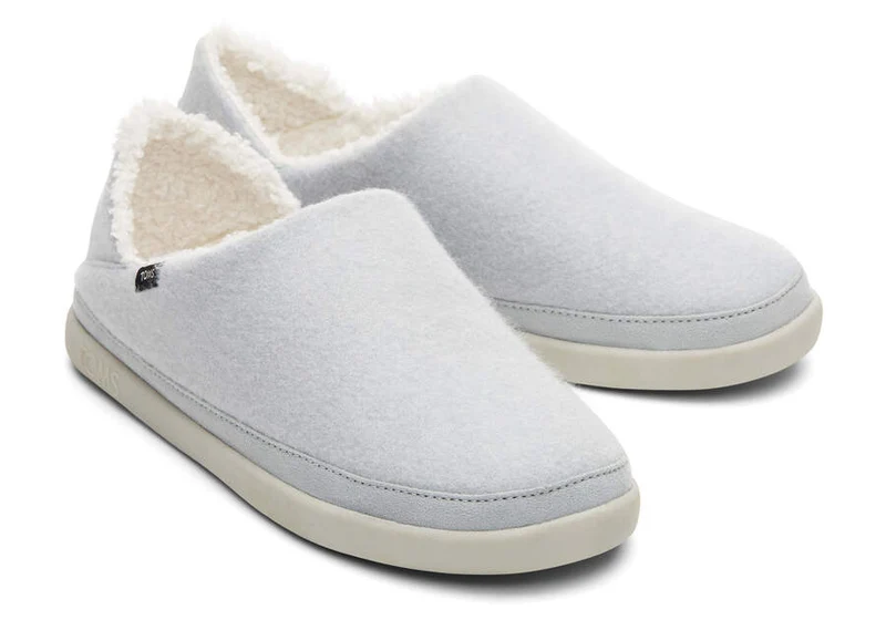 TOMS Damen Ezra Repreve Hausschuhe – Mittelgrau