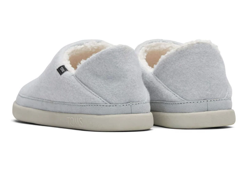 TOMS Damen Ezra Repreve Hausschuhe – Mittelgrau