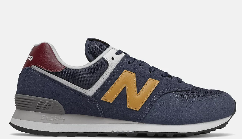 New Balance Herren 574 Fashion Trainer – Marineblau