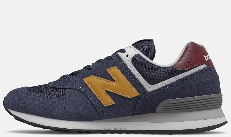 New Balance Herren 574 Fashion Trainer – Marineblau