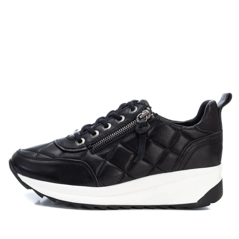 Carmela Mode-Sneaker aus Leder für Damen – Schwarz