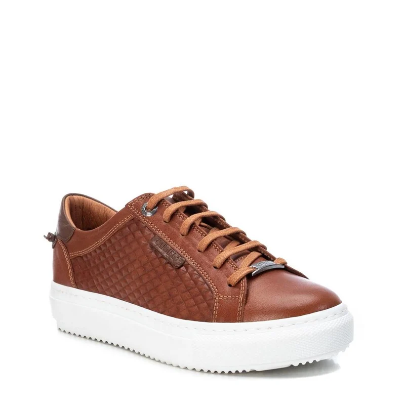 Carmela Mode-Sneaker aus Leder für Damen – Kamel