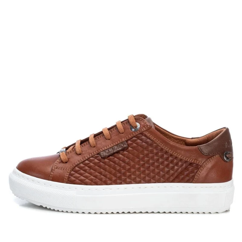 Carmela Mode-Sneaker aus Leder für Damen – Kamel