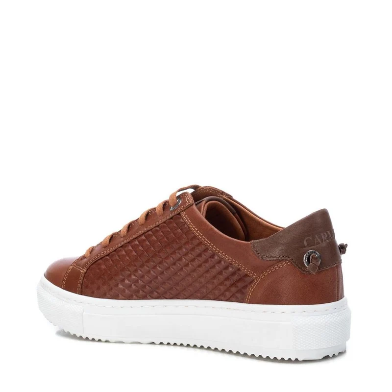 Carmela Mode-Sneaker aus Leder für Damen – Kamel